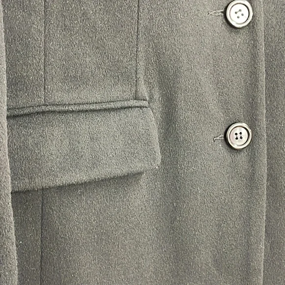 Vintage ST MICHAEL Mark & Spencer cashmere blend Blazer black classic - Picture 7 of 14